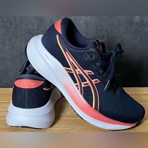 ASICS Gel-Excite 11 Running Shoes 1012B861 Midnight Blue/Dark Pink Clay 7.5